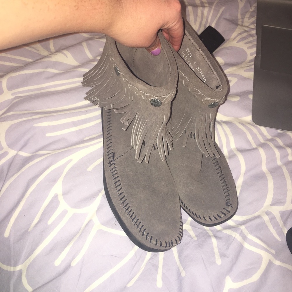 Minnetonka booties